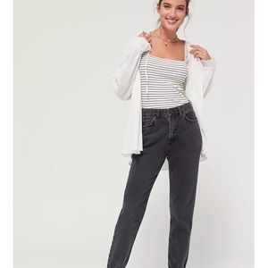 BLACK BDG high wastes mom jeans